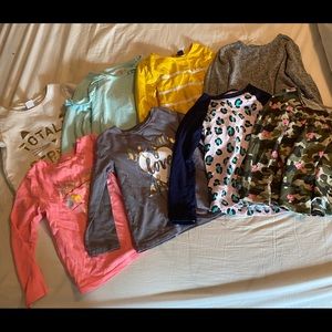 Girl’s shirt lot